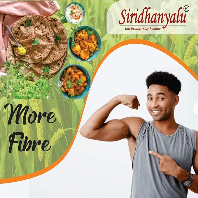 Foxtail Millet Flour (Unpolished & Organic) | Gluten Free Foxtail Millet Atta (Powder) For Diabetes | Foxtail Millet Flour For Weightloss Online