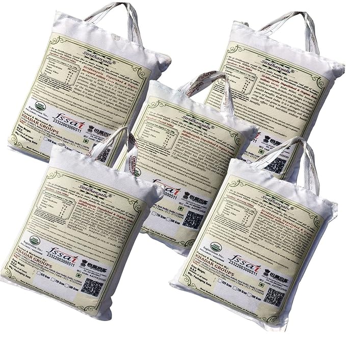 Siridhanya लिटल, फॉक्सटेल, कोडो, बार्नयार्ड और ब्राउनटॉप मिलेट्स Each Millets 400 Gm - Hindi Gwt (2.5) Kg