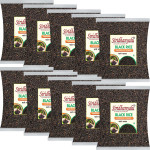 Black Rice | Karuppu Kavuni Rice | Low Glycemic Index Forbidden Black Rice,  Black Rice Price. (Pack of, 10)