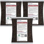 Black Rice | Karuppu Kavuni Rice | Low Glycemic Index Forbidden Black Rice,  Black Rice Price. (Pack of, 3)