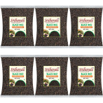 Black Rice | Karuppu Kavuni Rice | Low Glycemic Index Forbidden Black Rice,  Black Rice Price. (Pack of 6)
