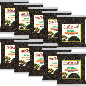 Brown Rice, Low Glycemic Index Forbidden Brown Rice, Offering Both Dark Rice Enthusiasts and Health-Conscious Consumers Choice (Gwt. 10Kg)