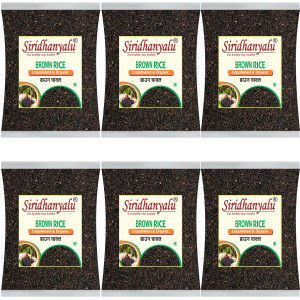 Brown Rice, Low Glycemic Index Forbidden Brown Rice, Offering Both Dark Rice Enthusiasts and Health-Conscious Consumers Choice (Gwt. 6Kg)