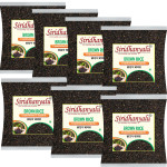 Brown Rice, Low Glycemic Index Forbidden Brown Rice, Offering Both Dark Rice Enthusiasts and Health-Conscious Consumers Choice (Gwt. 7Kg)