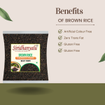 Brown Rice, Low Glycemic Index Forbidden Brown Rice, Offering Both Dark Rice Enthusiasts and Health-Conscious Consumers Choice (Gwt. 10Kg)